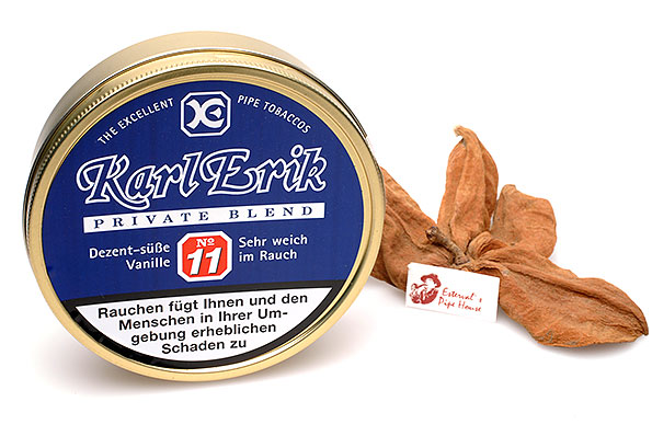 Karl Erik Private Blend No 11 Pipe tobacco 100g Tin